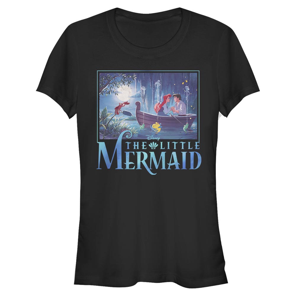 Disney - Arielle die Meerjungfrau - Arielle & Eric Little Mermaid Title - Frauen T-Shirt