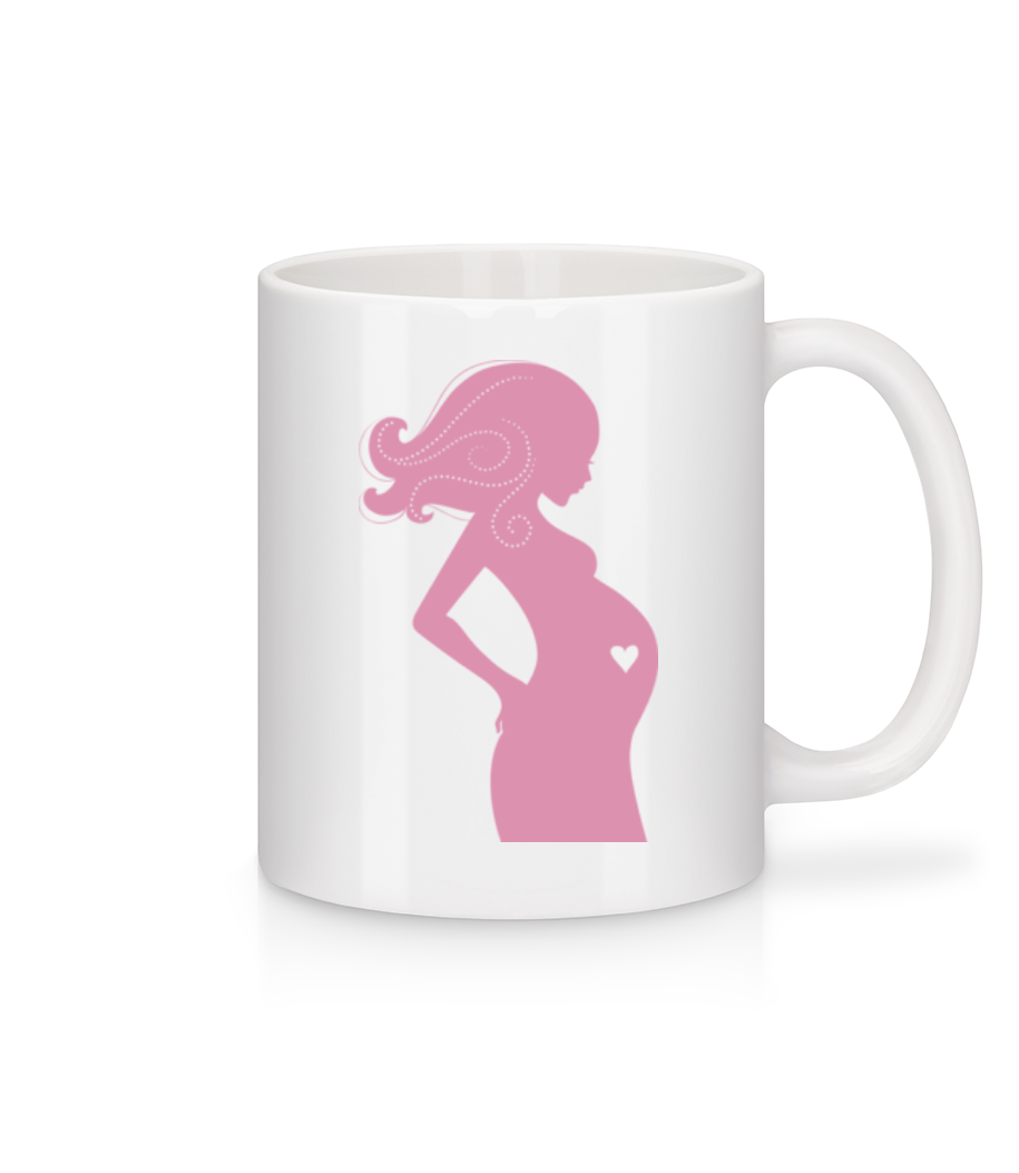 Amour Enceinte · Mug en céramique blanc