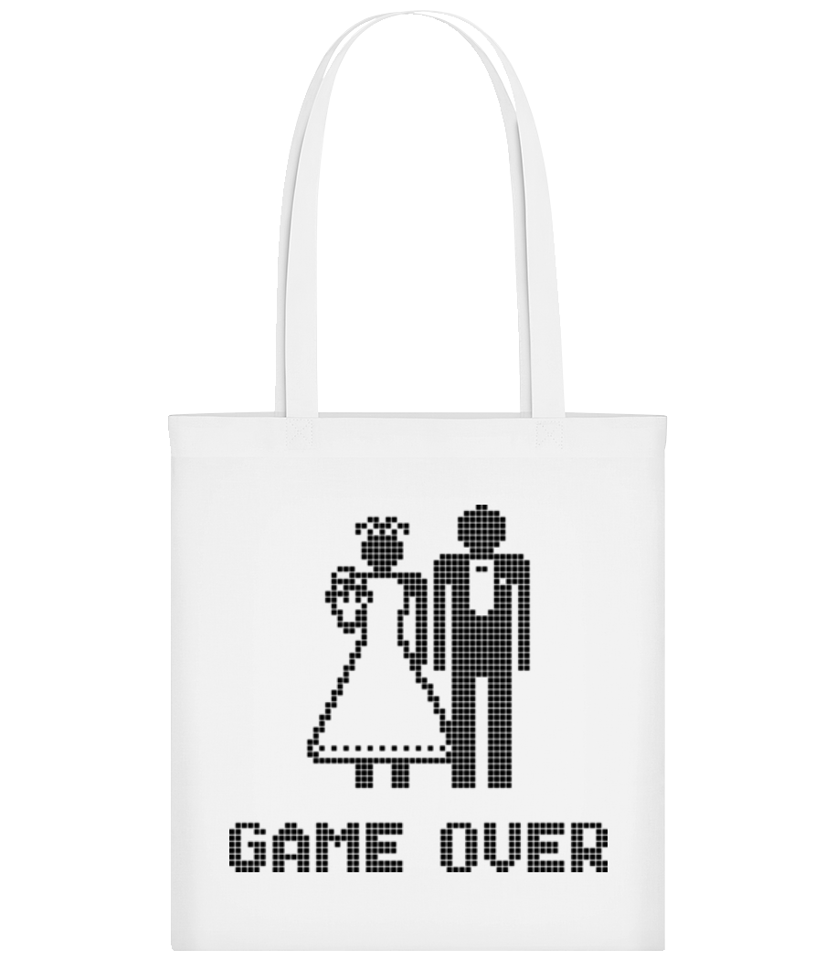 Game Over Sign Black · Tote Bag