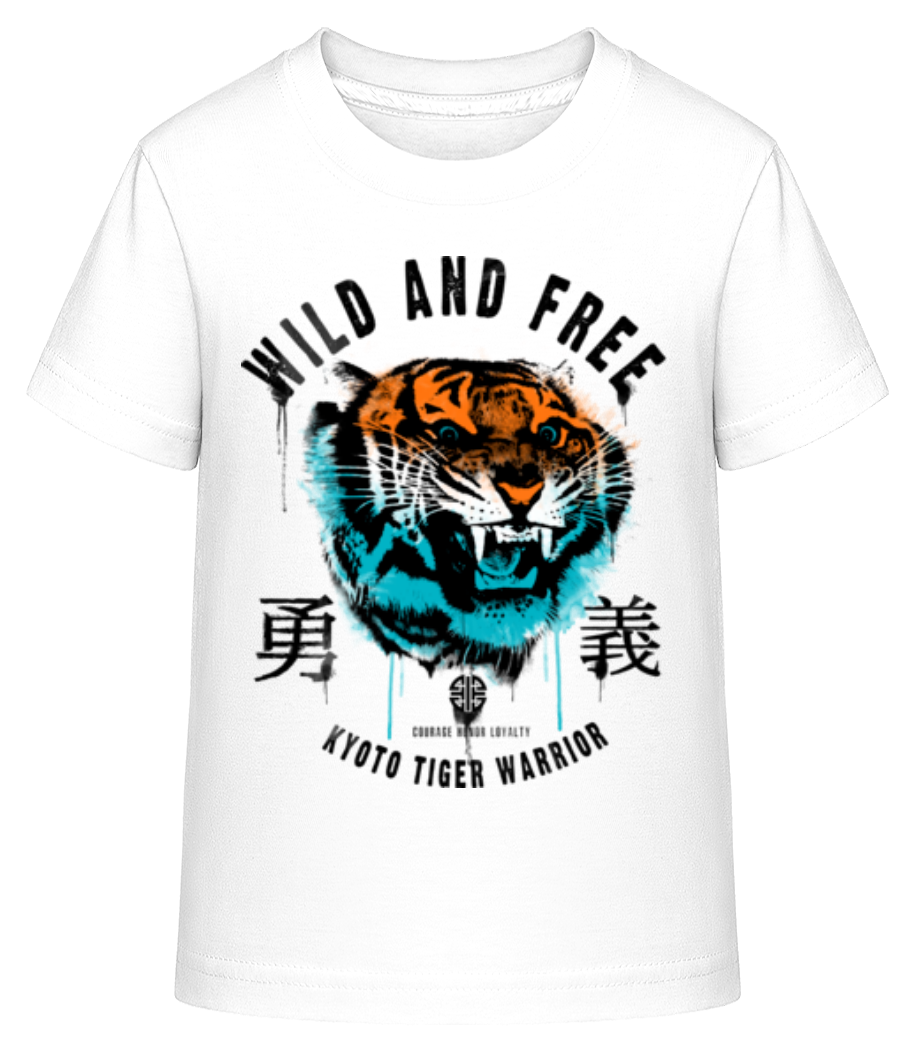 Wild And Free Tiger · T-shirt shirtinator Enfant