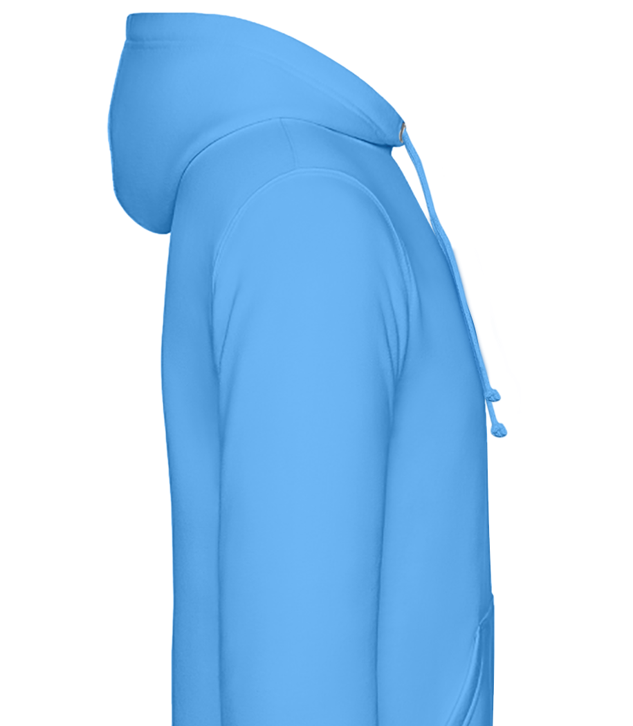 Aperçu: Logo Saint Valentin - Sweat à capuche Homme - Bleu clair - Droit