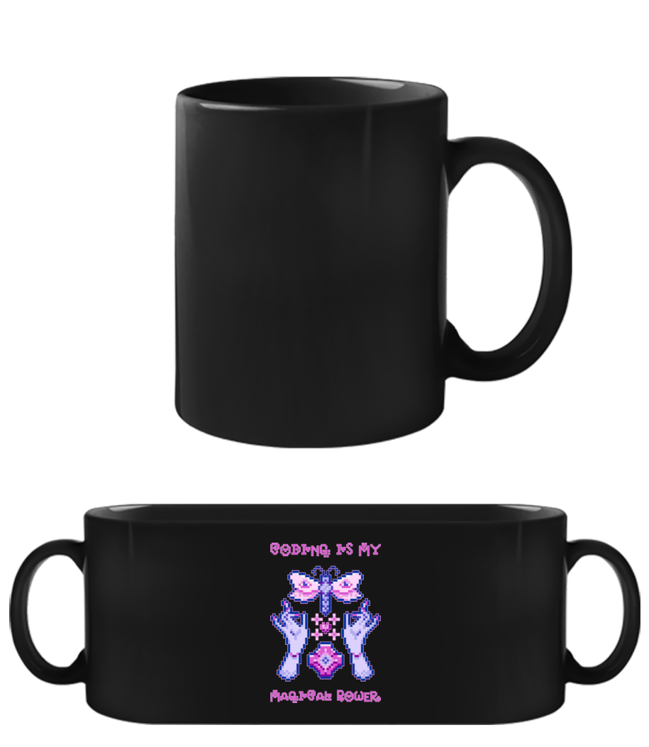 Coding My Magical Power · Tasse Noire