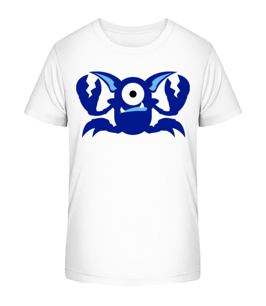Aperçu: Monstres De Crabe - T-shirt bio Enfant Stanley Stella 2.0 - Blanc - Devant
