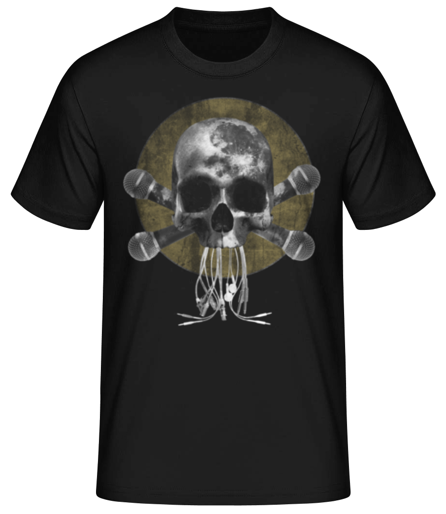 Crâne Avec Microphone · T-shirt standard Homme
