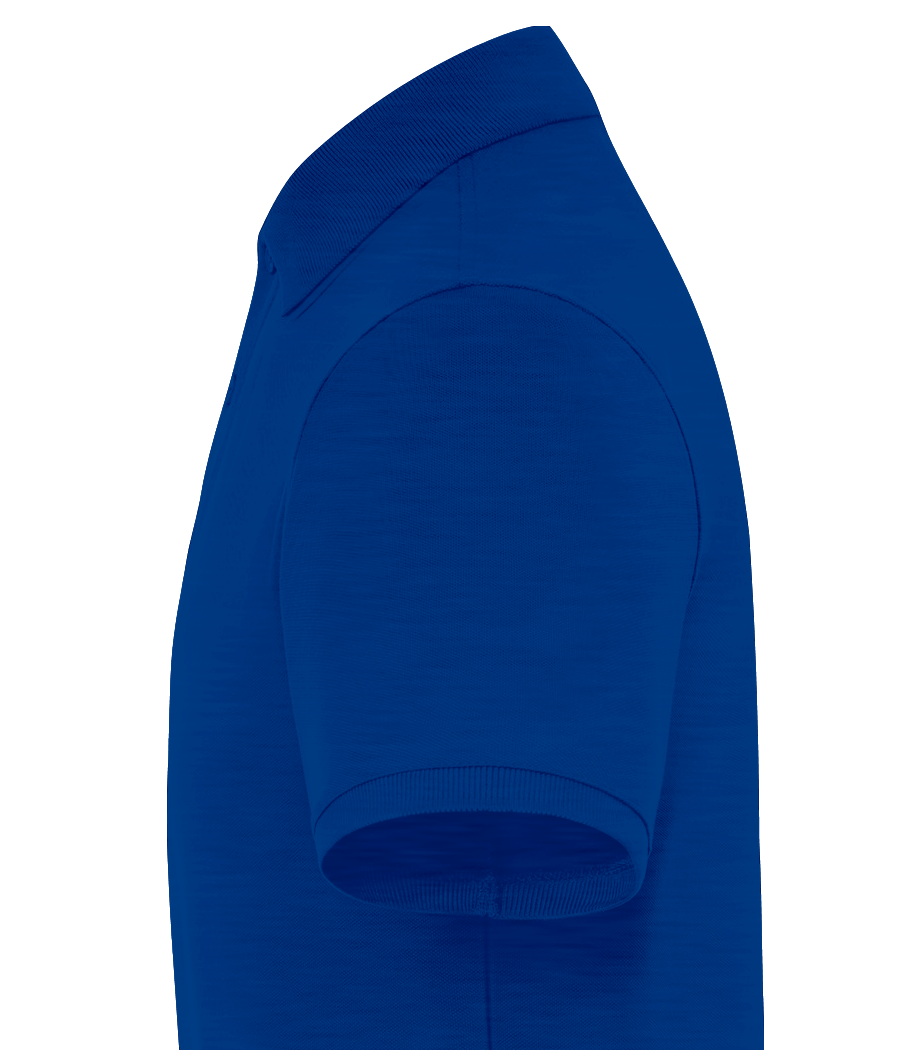 Polo unisexe en coton biologique Stanley Stella 2.0 - Bleu royal - Gauche
