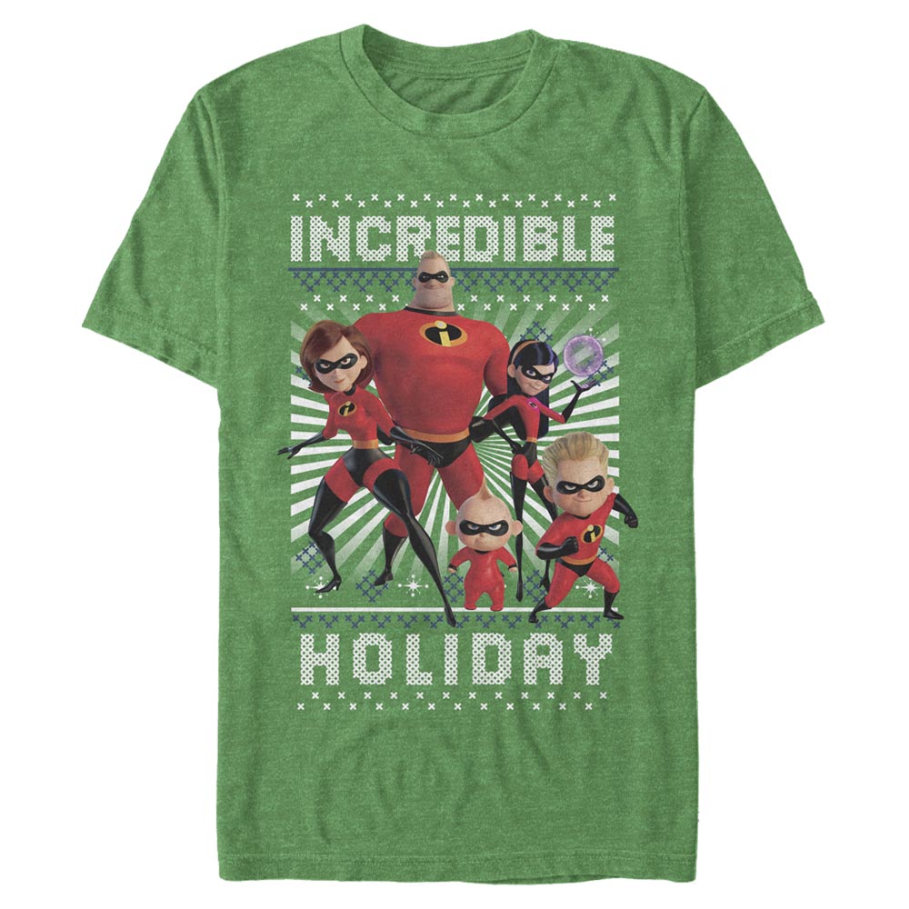 Pixar - Les Indestructibles - Photo de groupe Incredible 2 Holiday - Homme T-shirt