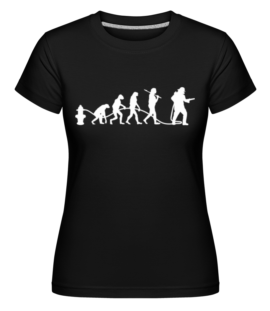 Evolution Firefighter ·  T-shirt Shirtinator femme