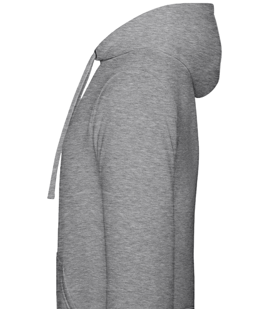 Adopté Un Pitbull - Sweat à capuche premium Unisexe - Gris chiné - Gauche