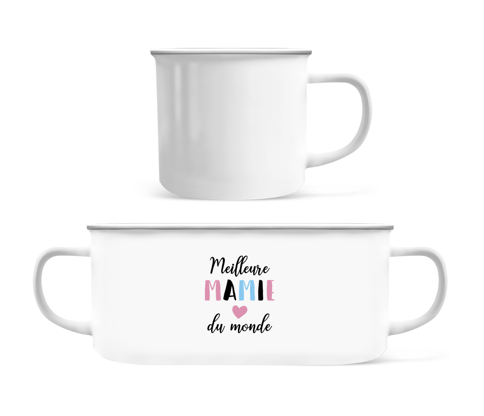 Meilleure Mamie Du Monde · Tasse Émaillée