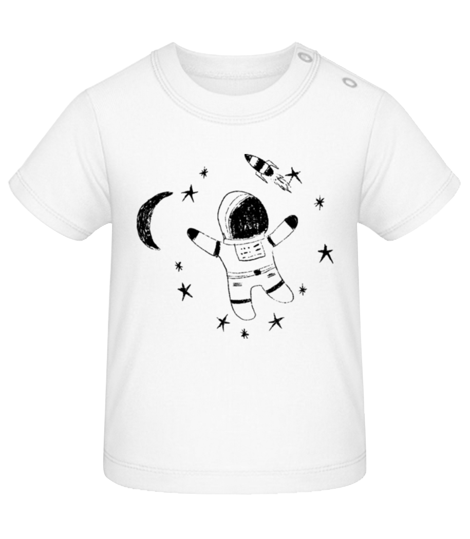 Astronaut Rocket · T-shirt Bio Bébé