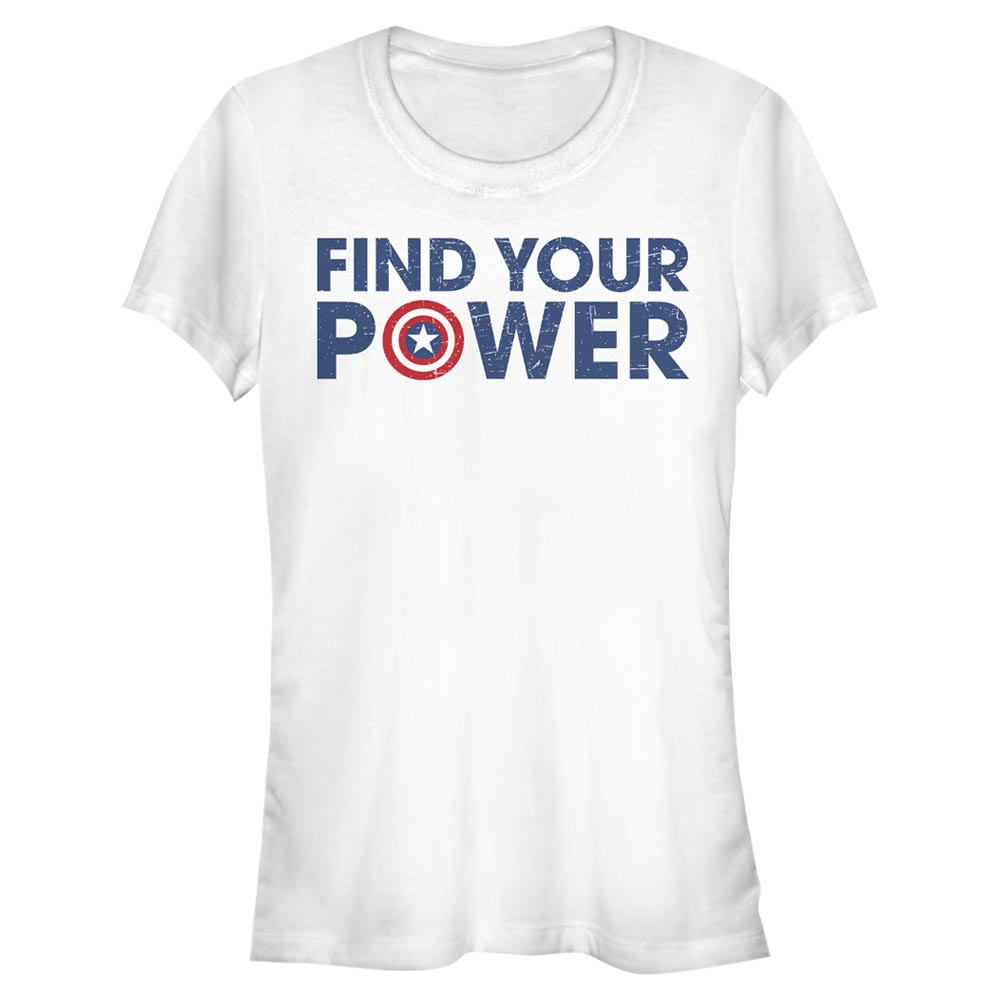 Marvel - Avengers - Captain America Shield Power - Femme T-shirt
