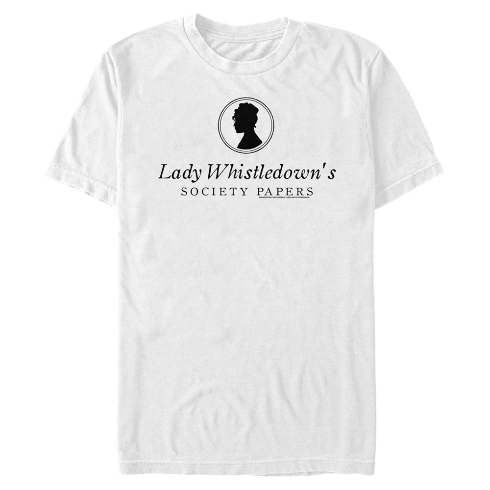 Netflix - La chronique des Bridgerton - Logo Society Papers - Homme T-shirt