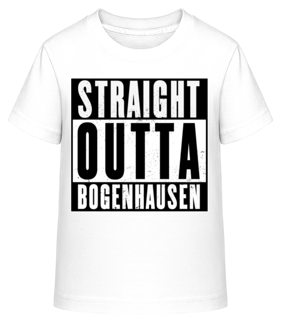 Straight Outta Bogenhausen · Shirtinator Kinder Shirt
