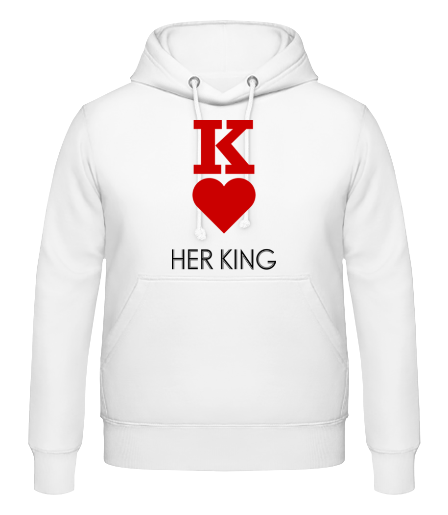 Her King · Sweat à capuche Homme