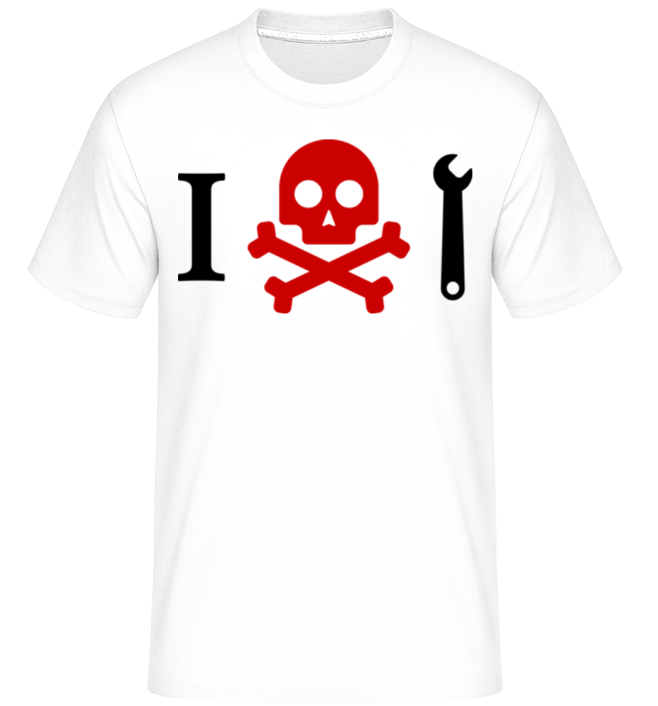 I Love DIY Icon Skull ·  T-Shirt Shirtinator homme