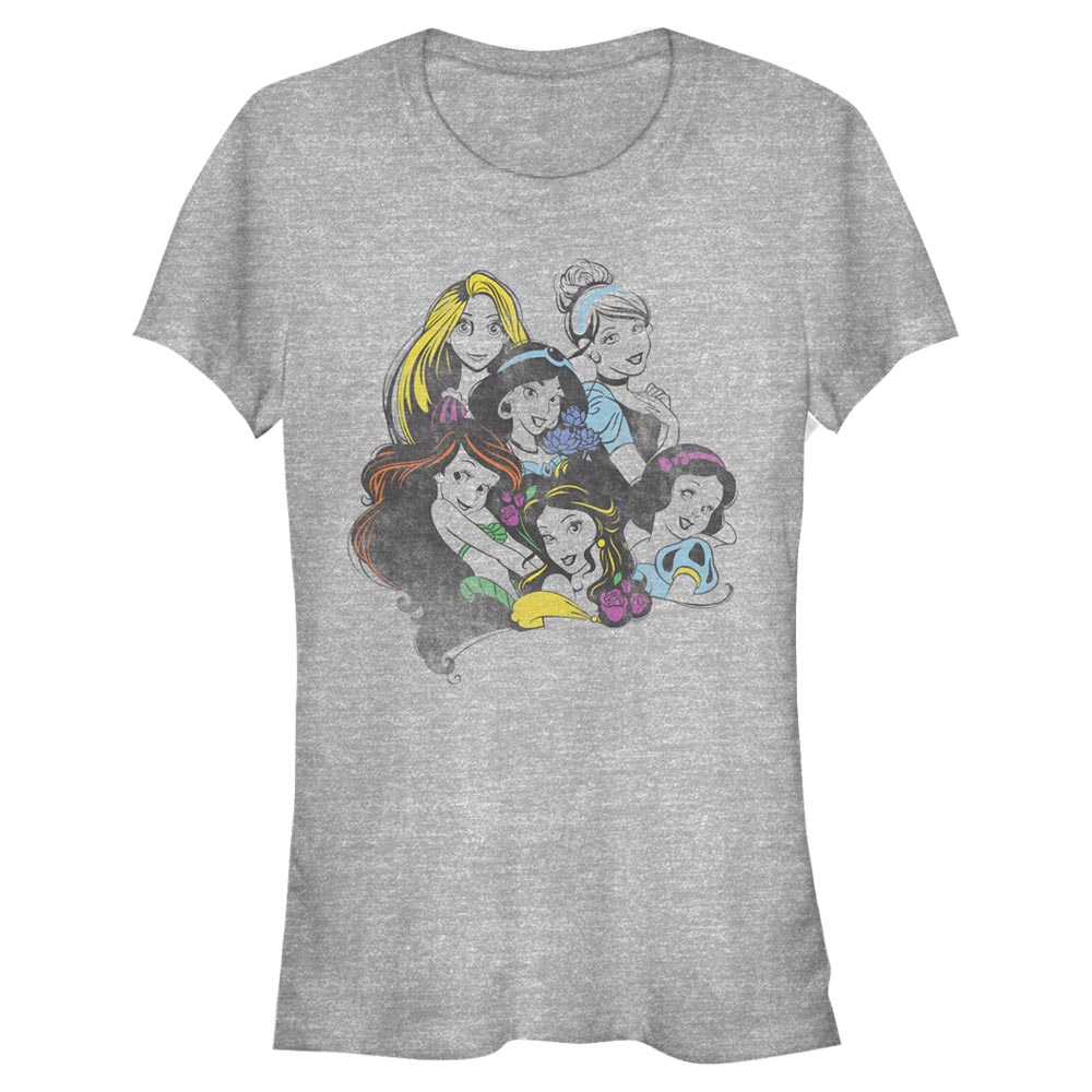 Disney - Princesses Disney - Photo de groupe Princess Chillin - Femme T-shirt