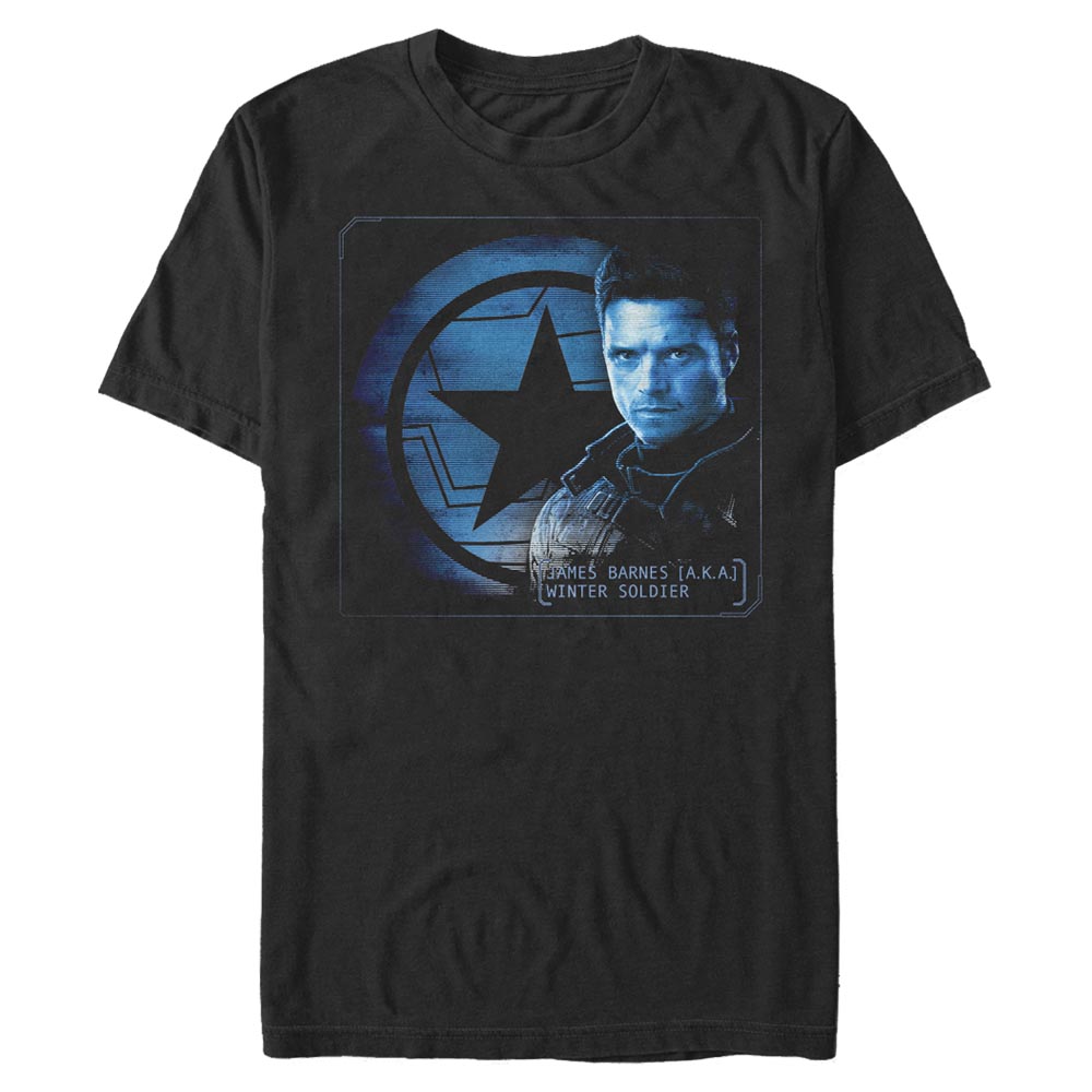 Marvel - Falcon et le soldat de l'hiver - Bucky Barnes Shield - Homme T-shirt