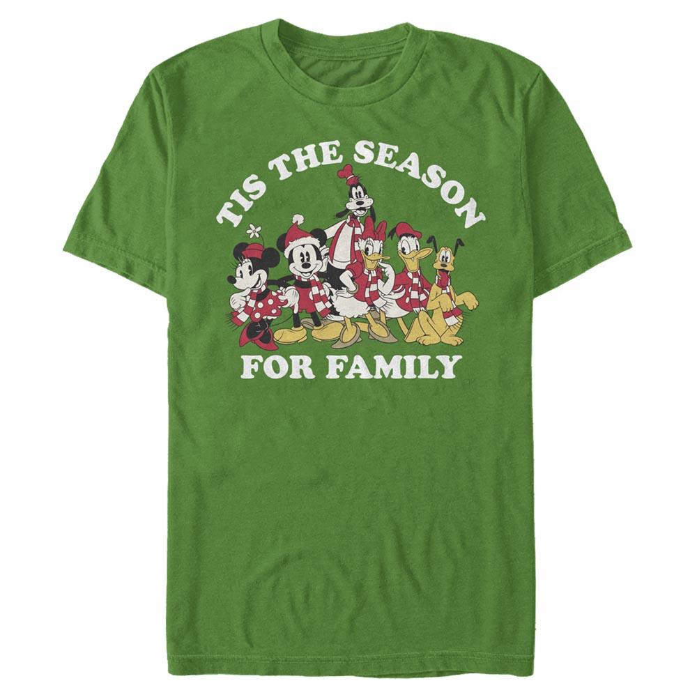 Disney - Mickey Mouse - Photo de groupe Family Season - Homme T-shirt