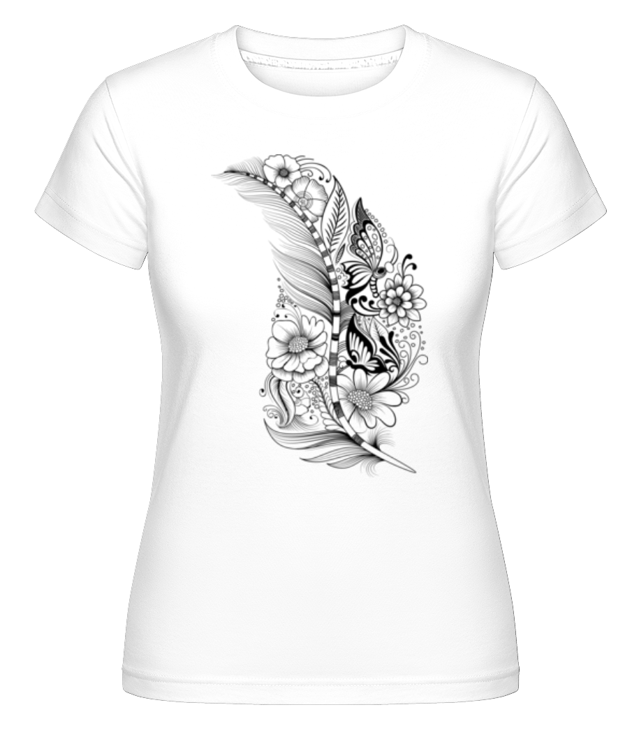 Spring Feather Tattoo ·  T-shirt Shirtinator femme