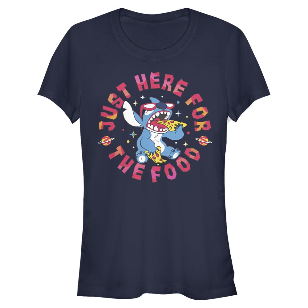 Disney Classics - Lilo & Stitch - Stitch Pizza - Femme T-shirt