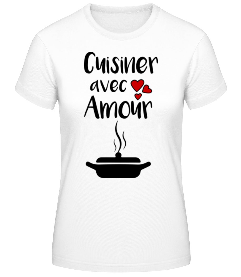 Cuisiner Avec Amour · T-shirt standard Femme