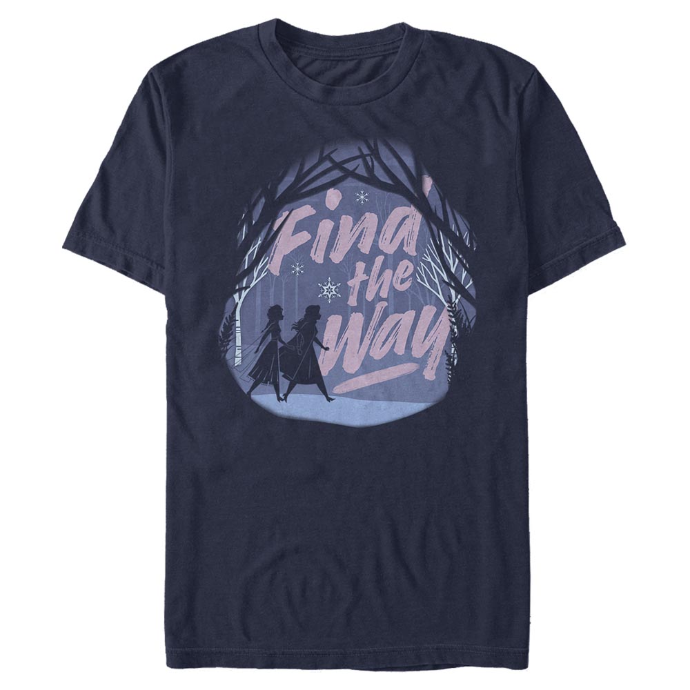Disney - La Reine des neiges - Elsa & Anna Paper Winter - Homme T-shirt