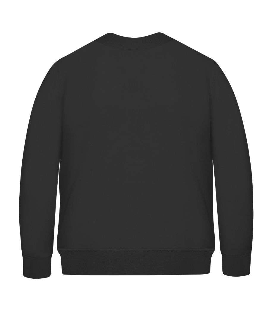 Aperçu: Leave Presents Take Sister - Sweatshirt Enfant - Noir - Derrière