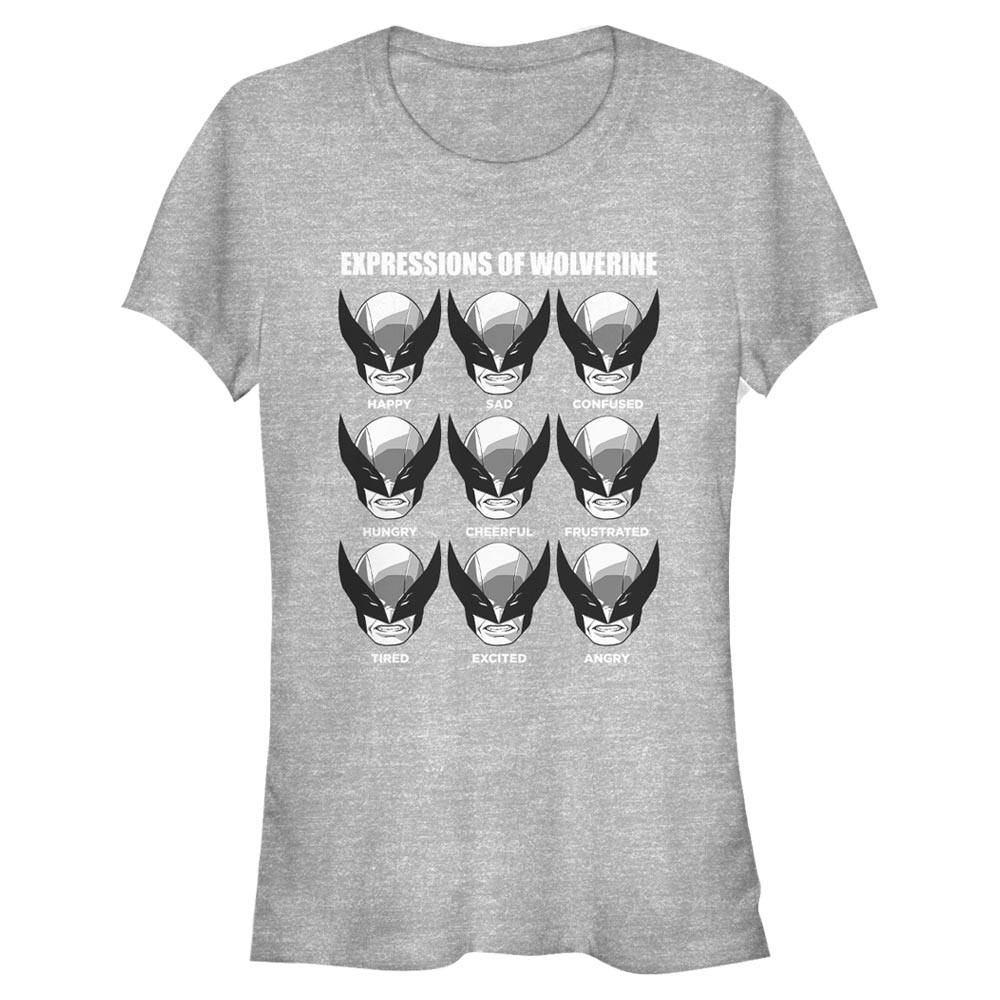 Marvel - X-Men - Wolverine Expressions Of - Femme T-shirt