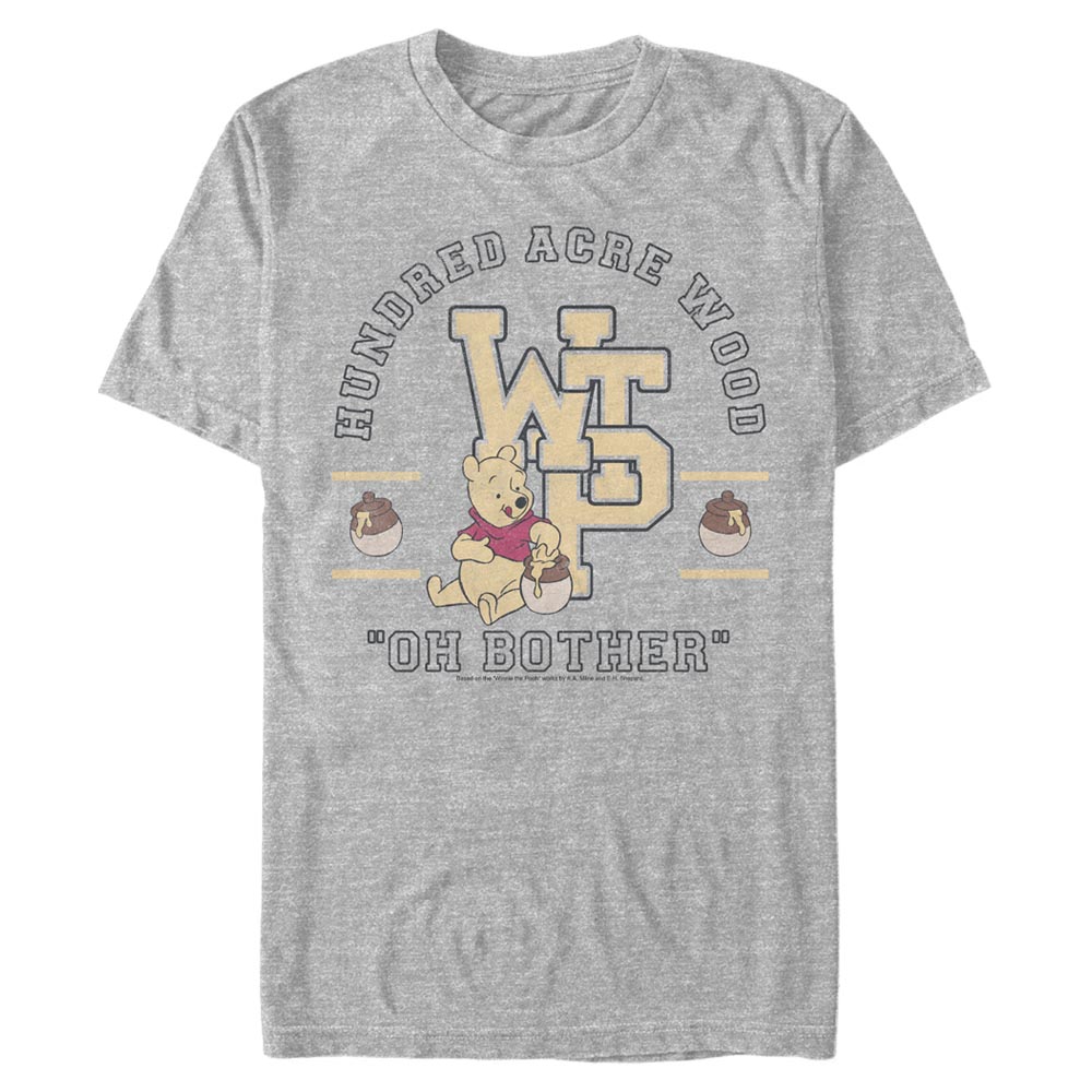 Disney - Winnie l'ourson - Winnie l'ourson Collegiate - Homme T-shirt