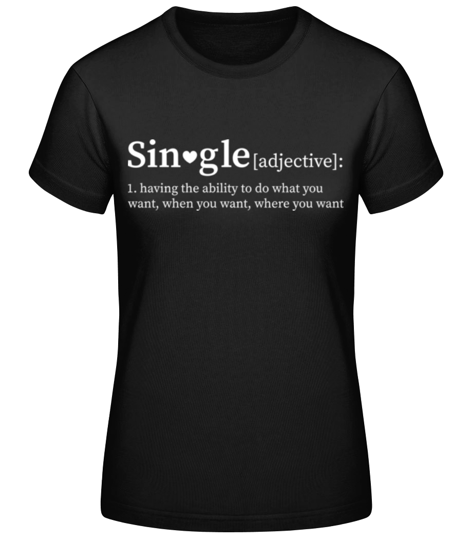 Single · T-shirt standard Femme