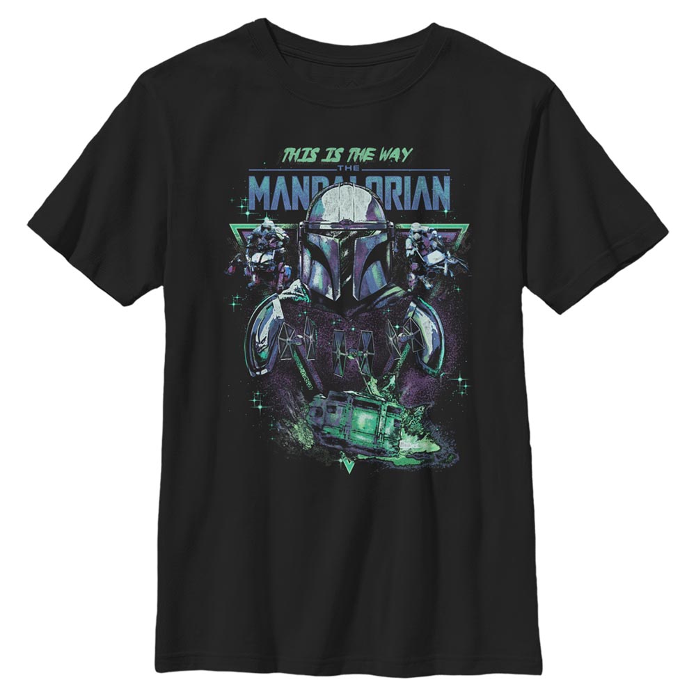 Star Wars - The Mandalorian - Photo de groupe Shoot Em Down - Enfant T-shirt