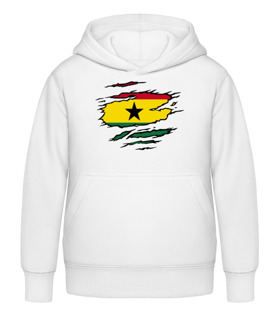Drapeau mûré Ghana · Sweat à capuche Enfant