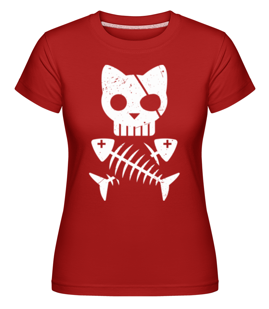 Squelette pirate de chats ·  T-shirt Shirtinator femme