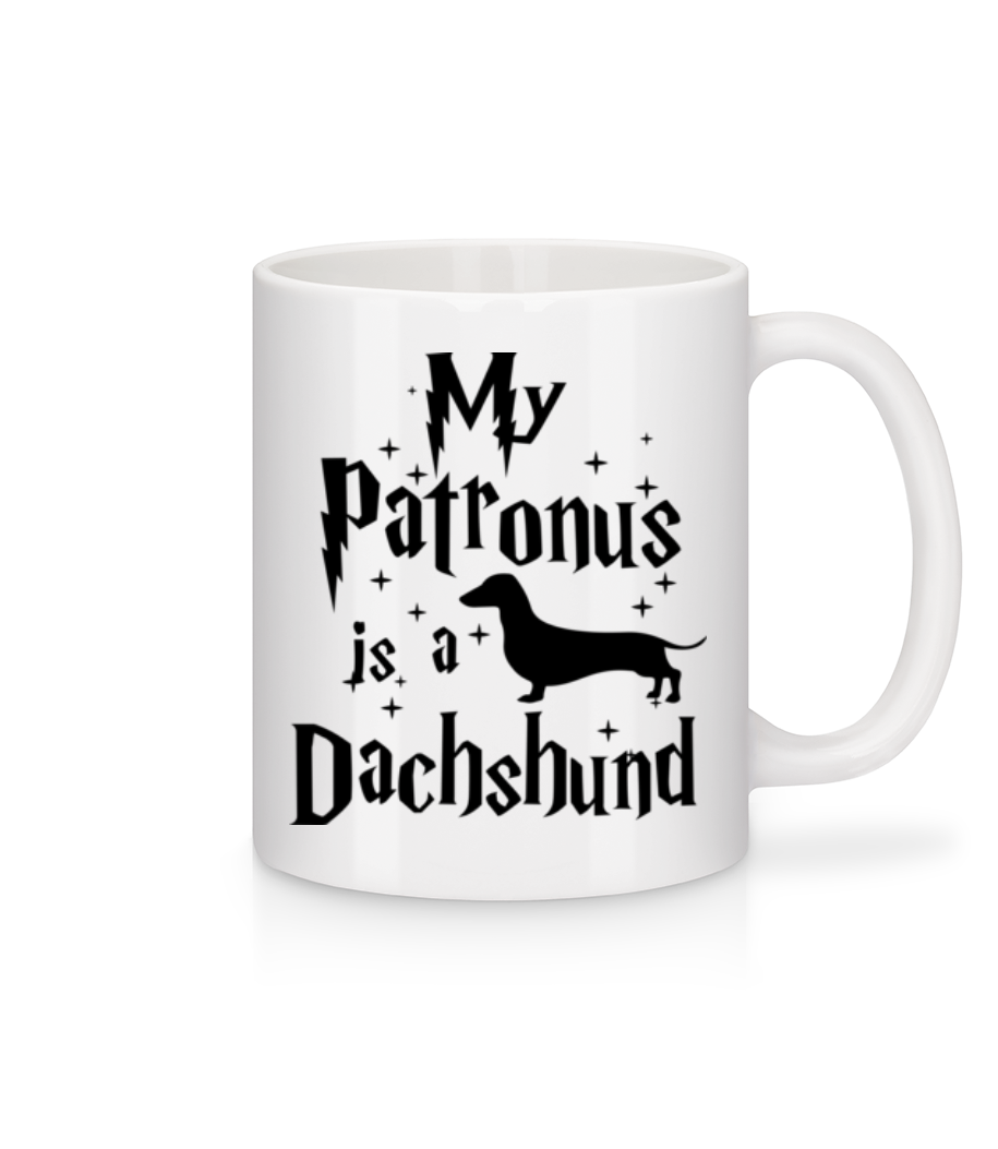My Patronus Is A Dachshund · Mug en céramique blanc