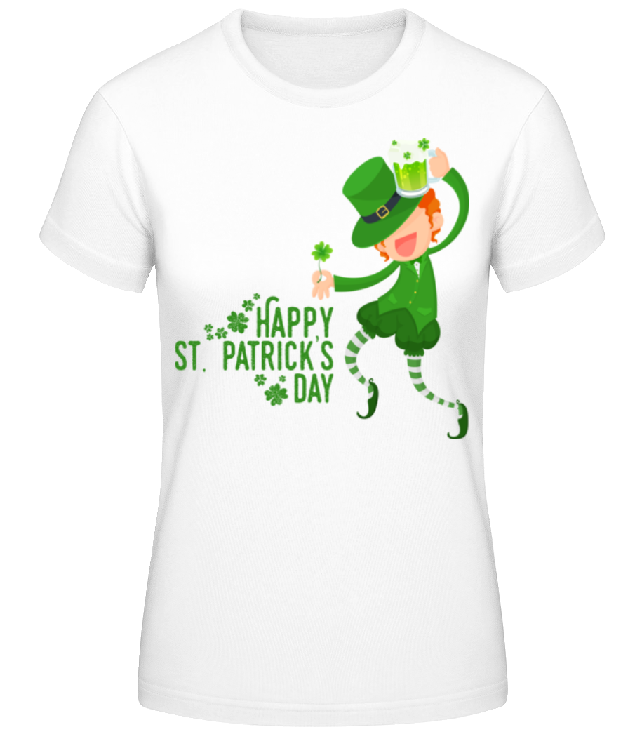 Happy St. Patrick's Day Logo · T-shirt standard Femme