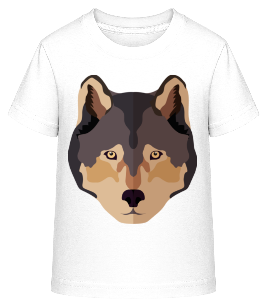 Loup Comic Ombre · T-shirt shirtinator Enfant