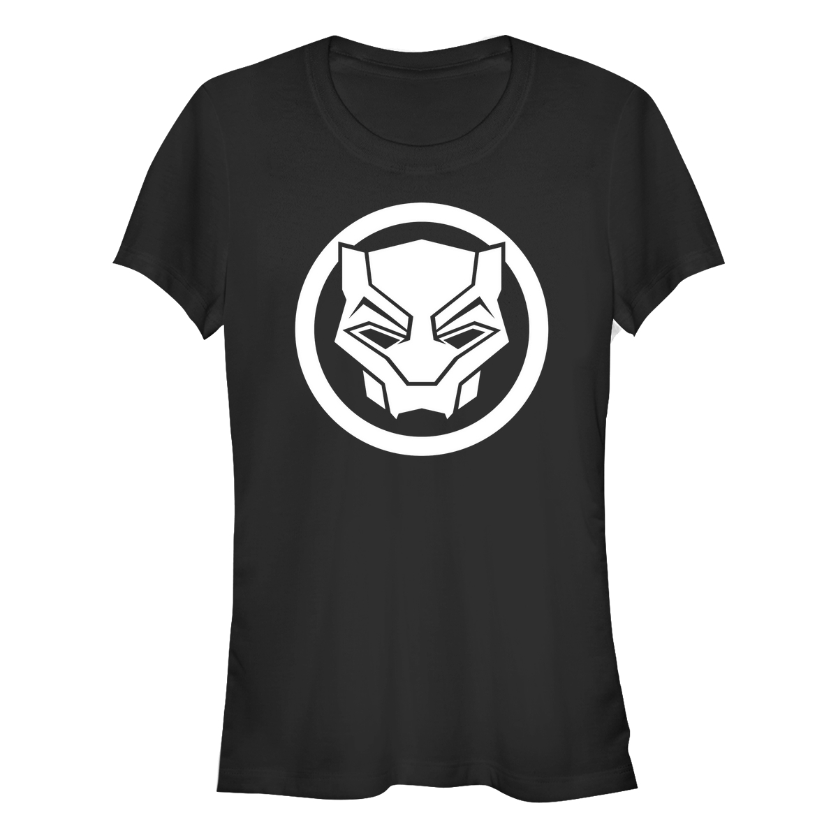 Marvel - Panthère noire Wakanda pour toujours - Logo Black Panther Sigil Clear - Femme T-shirt