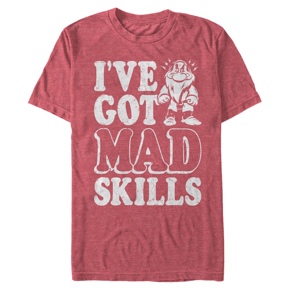 Disney - Blanche-Neige et les Sept Nains - Grincheux Mad Skills - Homme T-shirt