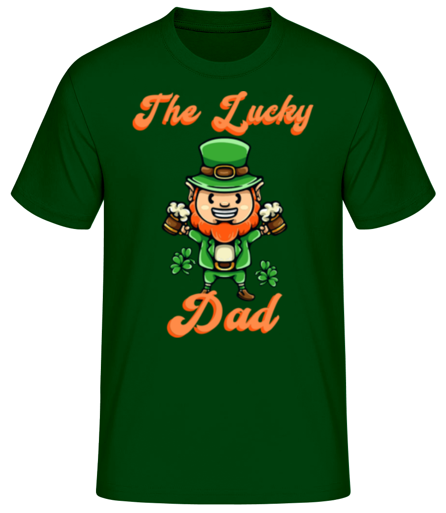 St Patrick's Day Lucky Dad · T-shirt standard Homme