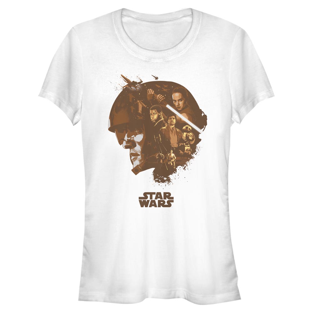 Star Wars - Le Réveil de la Force - Photo de groupe Poe Head Fill - Femme T-shirt
