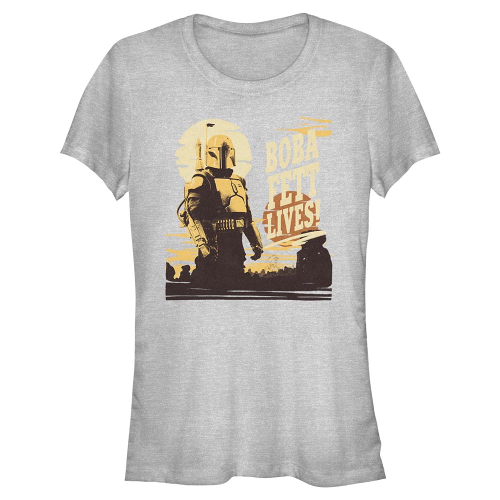 Star Wars - Book of Boba Fett - Boba Fett Lives - Femme T-shirt