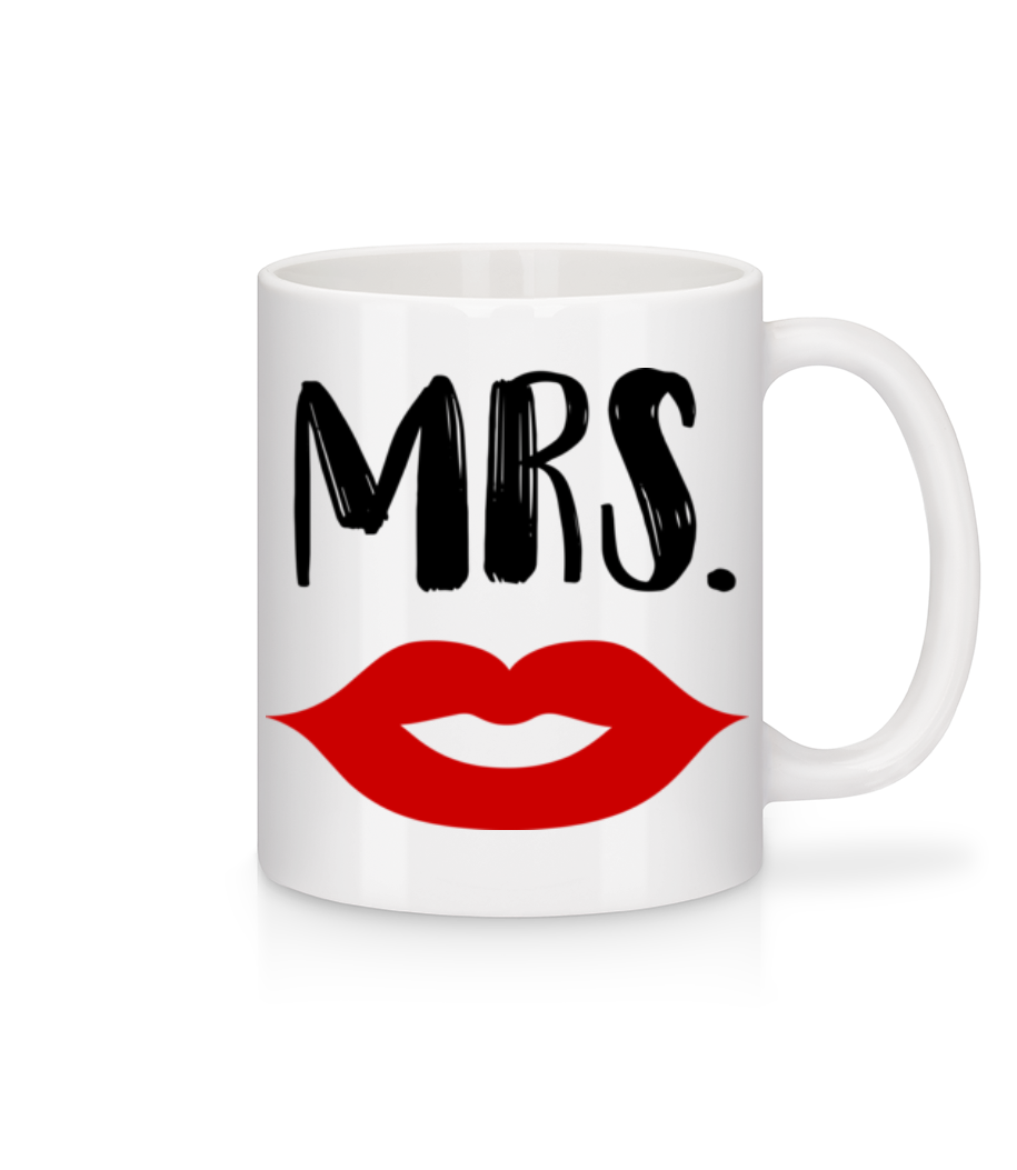Mrs. - Tasse - Weiß - Vorne