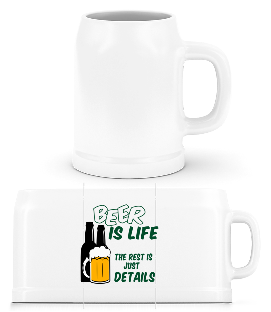 Beer Is Life · Chope de bière