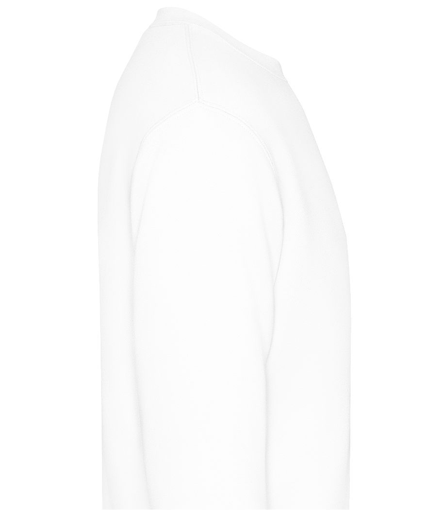 Si Papa Ne Peut Pas Le Réparer - Sweatshirt Homme AWDis - Blanc - Rechts