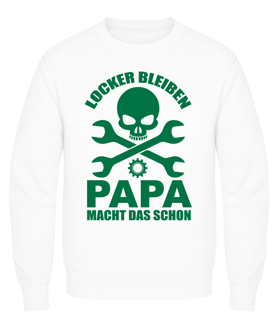 Locker Bleiben Papa Macht Das · Männer Pullover