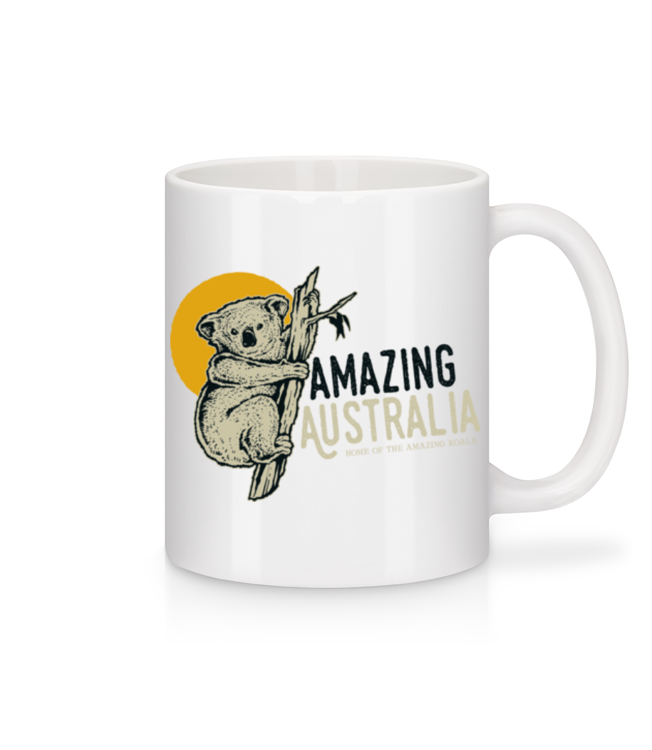 Koala Amazing Australia · Mug en céramique blanc