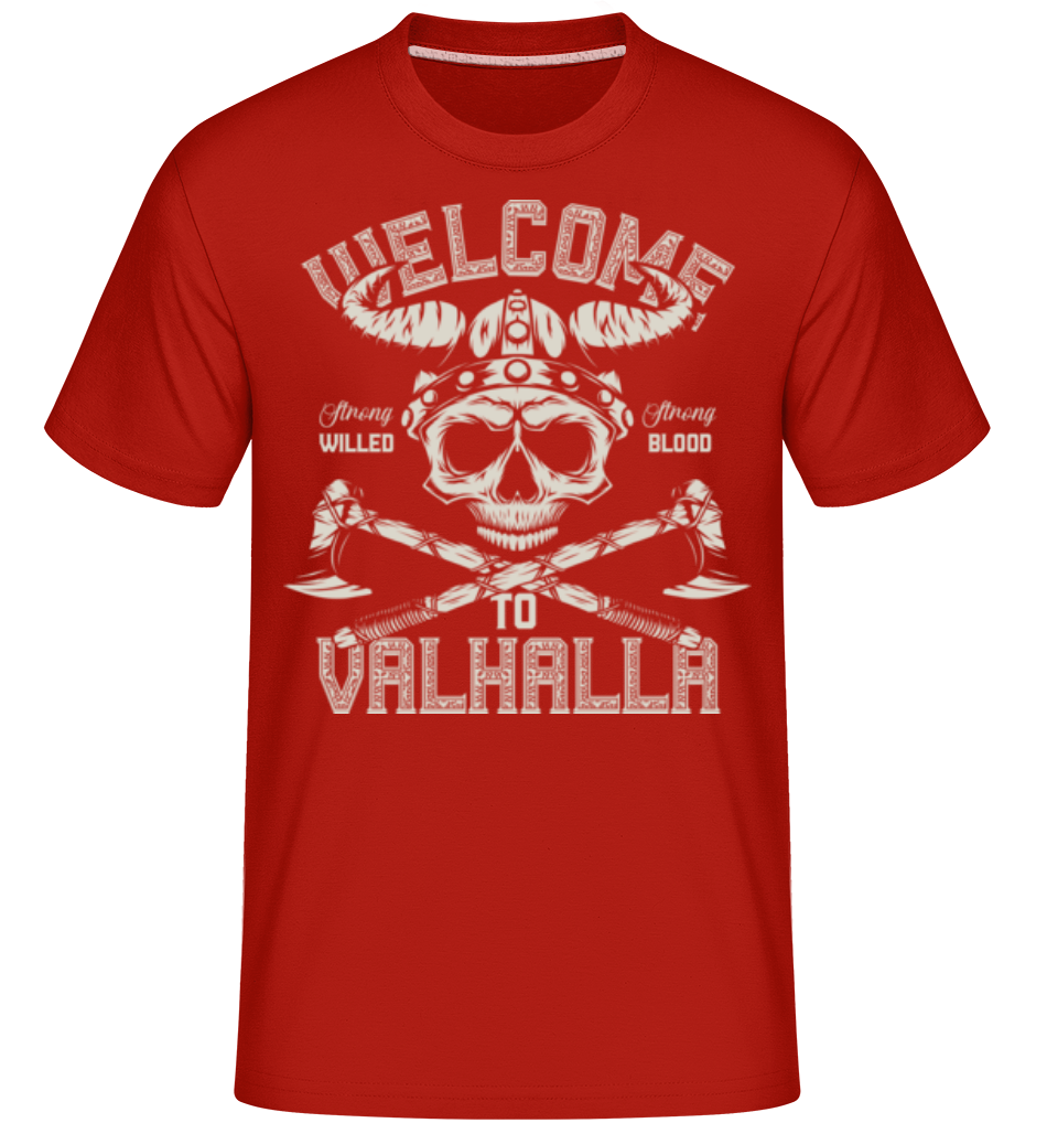 Welcome To Valhalla ·  T-Shirt Shirtinator homme