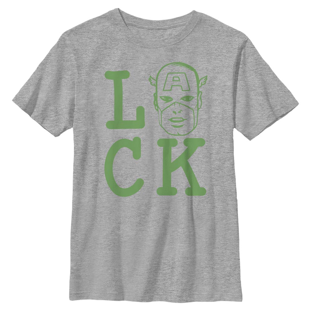 Marvel - Avengers - Captain America Captain of Luck - Enfant T-shirt