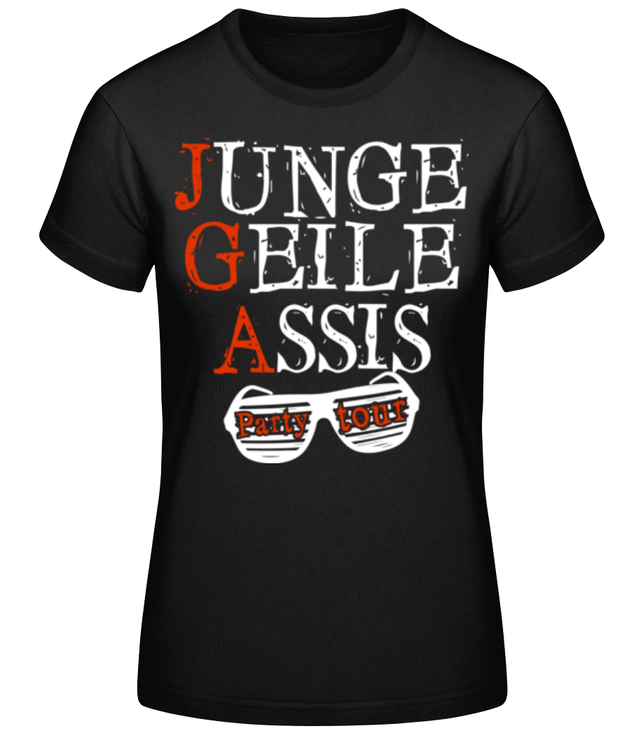 Junge Geile Assis JGA · Frauen Basic T-Shirt