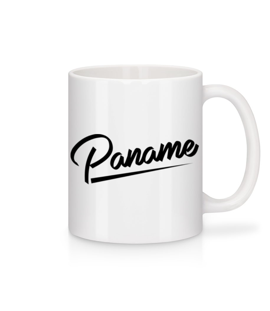 Paname · Mug en céramique blanc